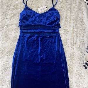 Blue dress